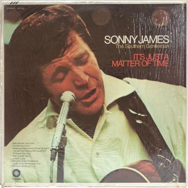 LP gebruikt - Sonny James - Its Just A Matter Of Time, Cd's en Dvd's, Vinyl | Country en Western, Zo goed als nieuw, Verzenden