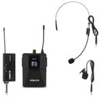 Vonyx WM55B draadloze headset microfoon met bodypack - 10 ka, Muziek en Instrumenten, Verzenden, Nieuw