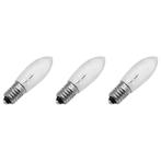 Reserve Kerstlampjes E10 - 3 stuks - Gloeilamp - 12V/3W -, Diversen, Kerst, Verzenden, Nieuw