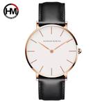 Hannah Martin Unisex Horloge | Luxe Horloge Nieuw | Lederen, Verzenden, Nieuw, Polshorloge