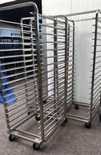 RVS platenwagens 78x58   Bakkerij / banketbakkerij / regaal, Nieuw in verpakking