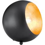 LED Tafellamp - Rond - Mat Zwart - Aluminium, Huis en Inrichting, Lampen | Tafellampen, Ophalen of Verzenden, Nieuw, Metaal, Minder dan 50 cm