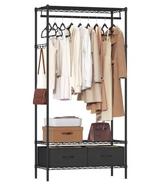 Open Kledingrek met Lades, Planken en Metalen Kledingroede, Huis en Inrichting, Verzenden, Nieuw