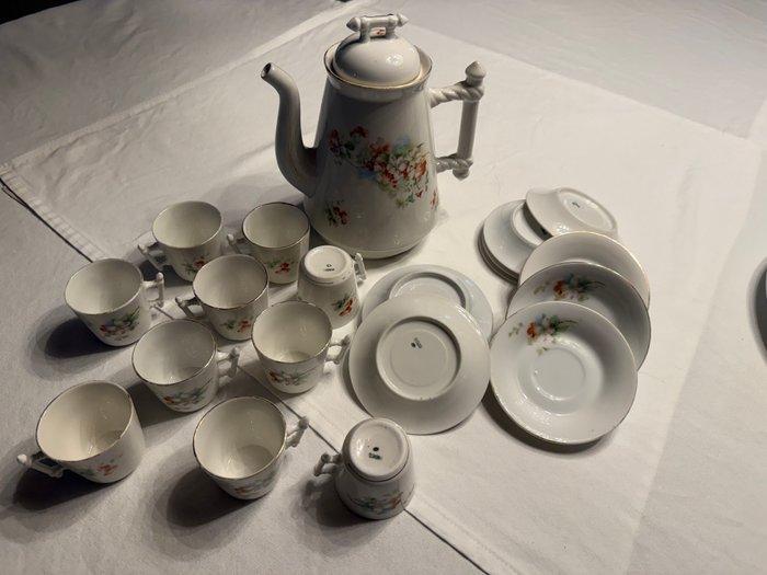 Ginori - Koffieservies (23) - Porselein - Koffie service, Antiek en Kunst, Antiek | Glas en Kristal