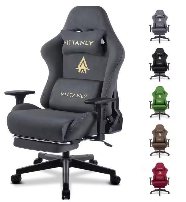 Verstelbare Stoffen Barkruk – Draaibaar met Rugleuning, Huis en Inrichting, Barkrukken, Nieuw, Verzenden