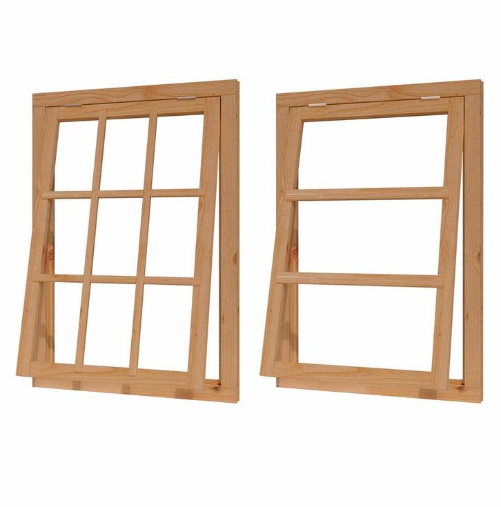 Douglas uitzetraam 768x1168mm, Doe-het-zelf en Verbouw, Glas en Ramen, Ophalen of Verzenden