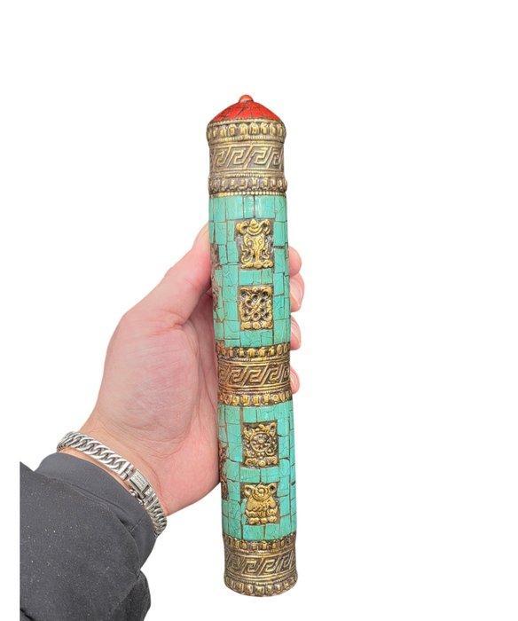 Wierookvat - Mineraal, Brons - Oud Chinees wierook, Antiek en Kunst, Antiek | Overige Antiek