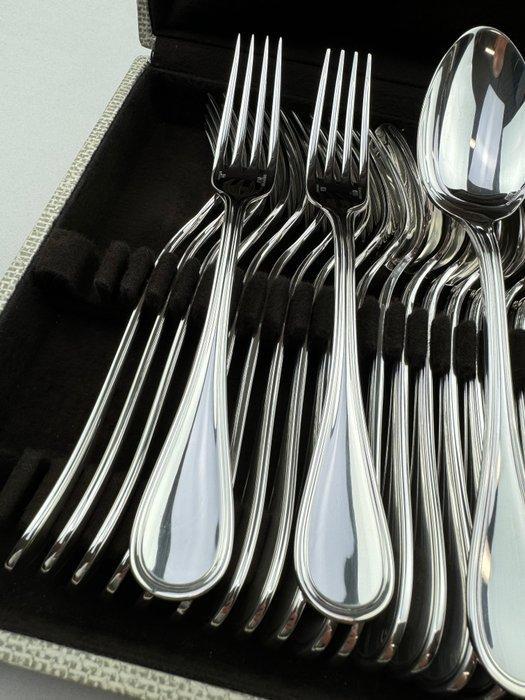Christofle - Bestekset voor 12 personen (49) - Albi -, Antiek en Kunst, Antiek | Meubels | Tafels