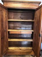 grenen kast met planken en lades, 118 x 187 cm