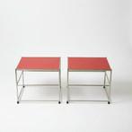 USM Haller - Bijzettafel (2) - Chroom, Staal