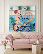 Artemisia - Natatorium 2 - Woman & Octopus - Art-Deco -