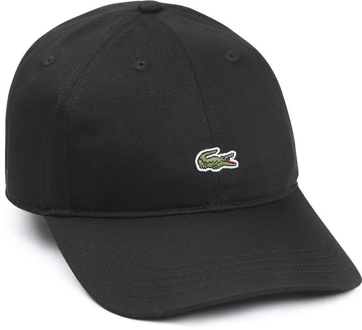 Lacoste Pet Logo Zwart maat one size Heren, Kleding | Heren, Hoeden en Petten, Nieuw, Verzenden