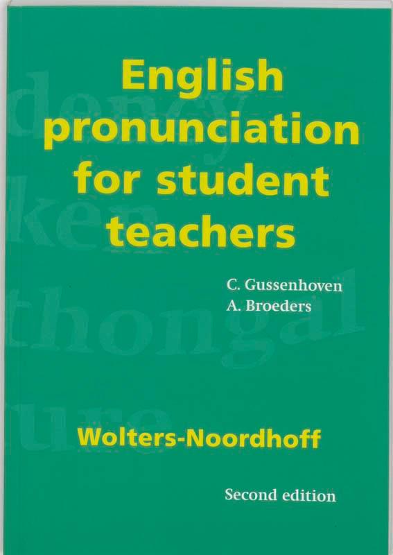 English pronunciation for student teachers dru 9789001167035, Boeken, Studieboeken en Cursussen, Zo goed als nieuw, Verzenden