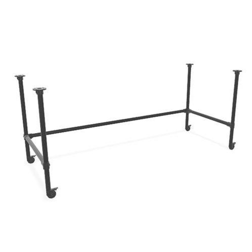Steigerbuis Bureau Leon | Zwart 33.7 mm | Wiel | DIY | Doe-h, Huis en Inrichting, Bureaus, Ophalen of Verzenden