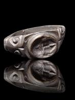 Oud-Romeins Zilver, Stunning Corinthian Helmet Seal Ring