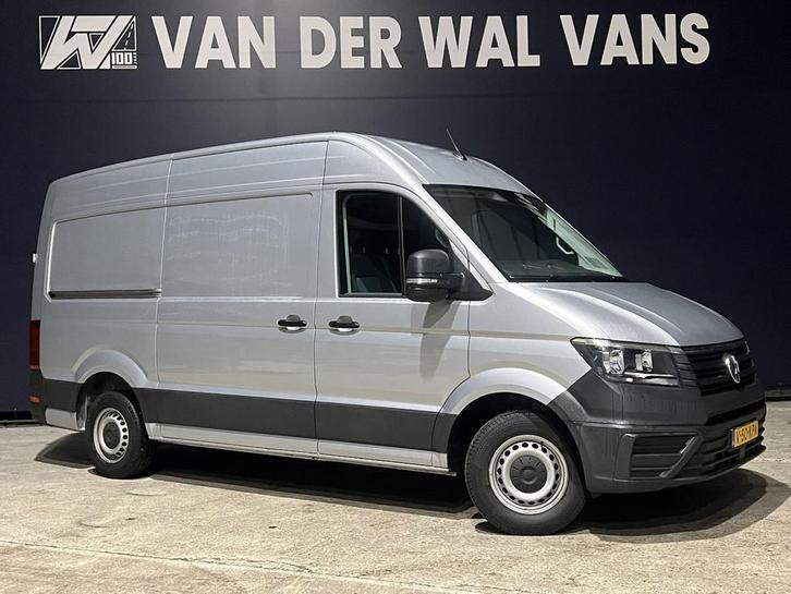 Volkswagen Crafter 2.0 TDI 140pk L3H3 L2H2 Euro6 *Rijklaar D, Auto's, Bestelauto's, Dealer onderhouden, Lease, Zwart, Handgeschakeld