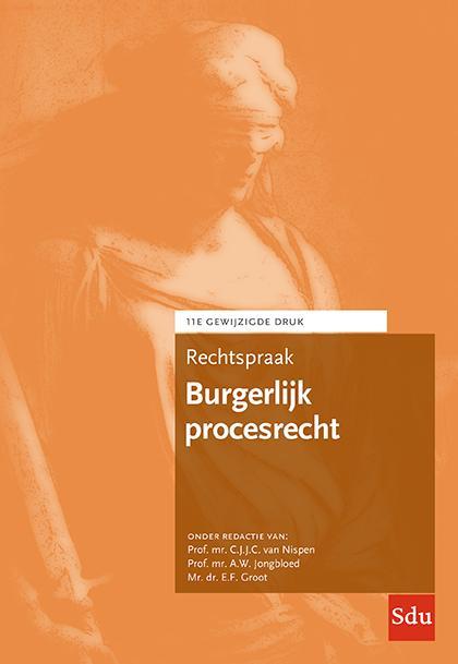 Rechtspraak Burgerlijk procesrecht 9789012406949, Boeken, Studieboeken en Cursussen, Zo goed als nieuw, Verzenden