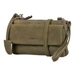 Salted Leren Dames Schoudertasje Minibag - Nubuck - Groen, Sieraden, Tassen en Uiterlijk, Tassen | Schoudertassen, Verzenden, Nieuw