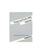 1982 VOLVO 240 / 340 KLEUREN EN BEKLEDING BROCHURE NOORS, Boeken, Nieuw, Volvo, Author