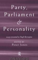 Party, Parliament and Personality 9780415115261 Peter Jones, Verzenden, Zo goed als nieuw, Peter Jones