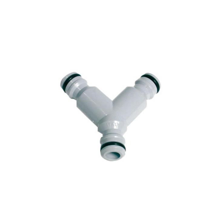 Talen Tools Y-Vertakking met Nippels - PVC - Voor Tuinsla..., Tuin en Terras, Tuinslangen, Nieuw, Ophalen of Verzenden