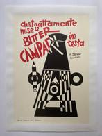 Fortunato Depero - Distrattamente mise il BITTER CAMPARI in, Antiek en Kunst