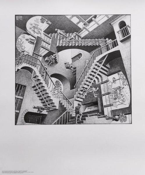 M.C. Escher (1898-1972), after - Relativity, Antiek en Kunst, Antiek | Overige Antiek