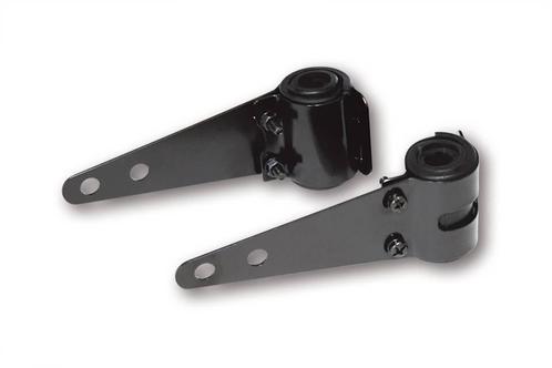 30mm - 38mm Zwarte Koplamp Steunen, Motoren, Accessoires | Overige, Nieuw, Verzenden