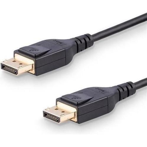 DisplayPort Cable Startech DP14MM3M 3 m 4K Ultra HD Black, Computers en Software, Overige Computers en Software, Zo goed als nieuw