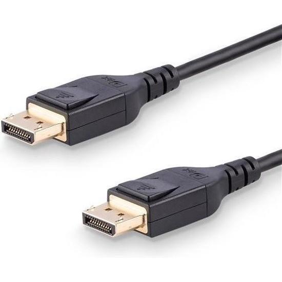 DisplayPort Cable Startech DP14MM3M 3 m 4K Ultra HD Black, Computers en Software, Overige Computers en Software, Zo goed als nieuw