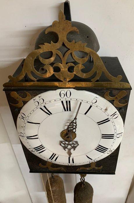 Comtoise klok - Antiek - Smeedijzer - 1750-1800, Antiek en Kunst, Antiek | Klokken