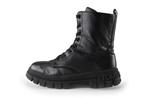 Tommy Hilfiger Veterboots in maat 37 Zwart | 10% extra, Kleding | Dames, Schoenen, Verzenden, Zwart, Overige typen, Zo goed als nieuw