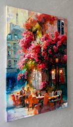 Andriy Kyluk (1971) - Rosy flowers cafe