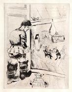 Marc Chagall (1887-1985) - Les Âmes Mortes 1923 - Etching