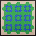 Victor Vasarely (1906-1997) - Untitled (Blue and Green), Antiek en Kunst