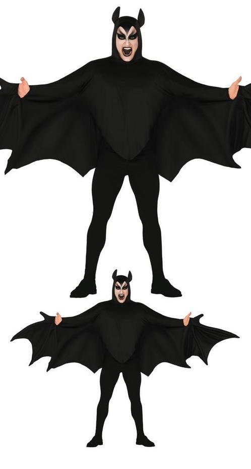Vleermuis Halloween Kostuum Met vleugels L, Hobby en Vrije tijd, Feestartikelen, Nieuw, Verzenden