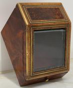 Doos - Verguld messing, Palissander, Thuya