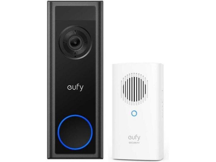 eufy Video Doorbell C30 - Videodeurbel - 2K FHD - Inclusief, Huis en Inrichting, Deurbellen, Zo goed als nieuw, Verzenden