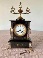 Pendule - Brons, Marmer, Zinklegering - 1900-1910