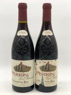 2 x 75cl Chateauneuf-du-Pape Les Sinards Perrin 1998, Ophalen of Verzenden, Nieuw, Frankrijk, Rode wijn