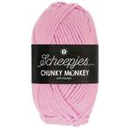 Scheepjes Chunky Monkey - 1390 orchid - Acryl Garen, Hobby en Vrije tijd, Breien en Haken, Ophalen of Verzenden, Nieuw