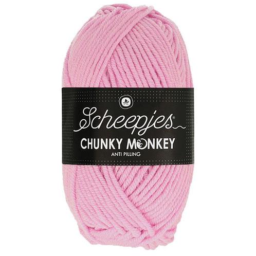 Scheepjes Chunky Monkey - 1390 orchid - Acryl Garen, Hobby en Vrije tijd, Breien en Haken, Ophalen of Verzenden