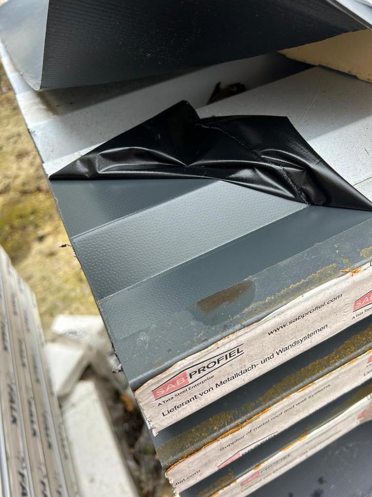 Gelengenheidspartij, wandpanelen 60/90mm dik, 7016, Doe-het-zelf en Verbouw, Platen en Panelen, Nieuw