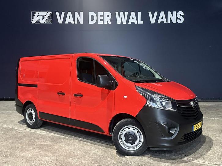 Opel Vivaro 1.6 CDTI 126pk L1H1 Euro6 Airco | 2x zijdeur | N, Auto's, Bestelauto's, Dealer onderhouden, Lease, Zwart, Handgeschakeld