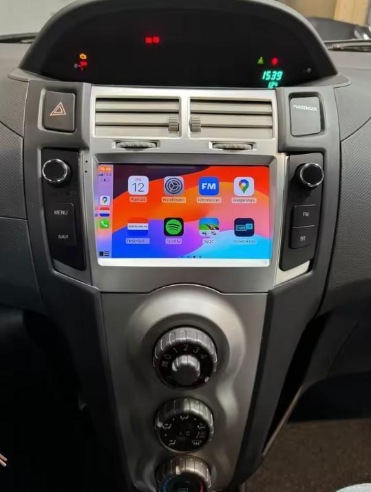 Toyota Yaris 2005-2011 android 14 navi apple carplay dab+, Auto diversen, Autonavigatie, Nieuw, Ophalen of Verzenden
