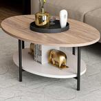 Asir - 506MNR1230 Koffietafel - Eik Wit van 79 voor 59, Ophalen of Verzenden, Nieuw