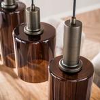 Hanglamp Eettafel - Nieuw - Glas - Uniek - Glazen Bollen, Huis en Inrichting, Nieuw, Glas, 75 cm of meer, Modern, Industrieel, Design, Minimalistisch