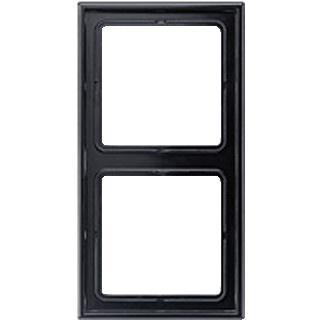 Jung LS990 afdekraam 2-voudig zwart - LS982SW, Doe-het-zelf en Verbouw, Elektra en Kabels, Stopcontact, Nieuw