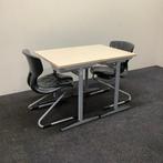 Tweedehands complete school set 10 stuks tafels + 10 stuks, Huis en Inrichting, Stoelen, Gebruikt, Ophalen of Verzenden, Vijf, Zes of meer stoelen