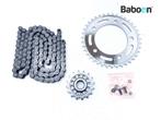 Ketting Set Honda NC 700 D Integra 2012-2013 (RC62 NC700D), Motoren, Verzenden, Gebruikt